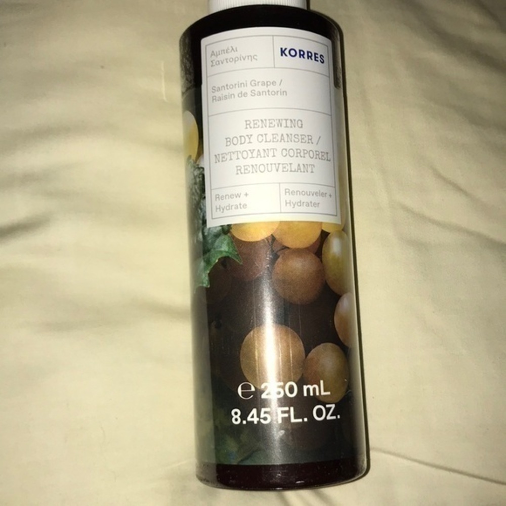 Korres renewing body cleanser